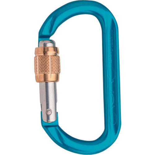 ALPIN 【売切廃番】 カラビナ OVALO スクリューロック 線径12.5 スカイブルー KA13B-B 1 個