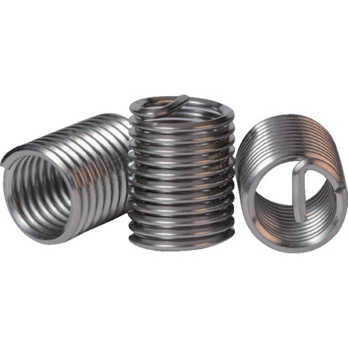 Recoil Insert Screw Recoil SUS316 Applicable Bolt Screw: M3-0.50 x 1D (100 pieces) 05032Y 1 bag