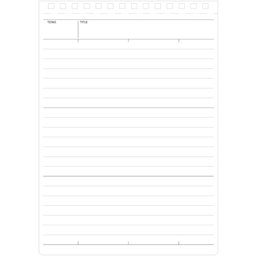 マルマン B6 ノート ニーモシネ 7mm横罫 N196A 1 冊