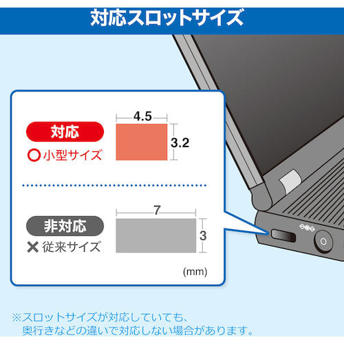 SANWA NobleWedgeスロット対応セキュリティワイヤー・ダイヤル錠 SL-82 1 個