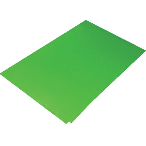 TRUSCO 粘着クリーンマット 450×900MM グリーン 1シート 30枚入 CM4590-1P-GN 1 SHT