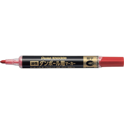 Pentel Cardboard Marker Fine Point Red ND150S-B 1 pc