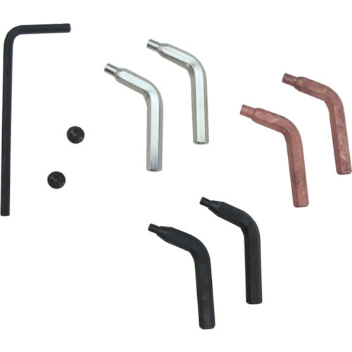 ラングツールズ 87用 先端部替爪 3組入り 72°曲爪 8790 1 S