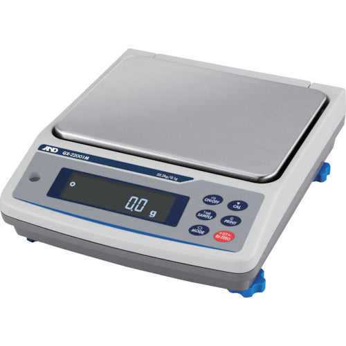 A&D 방진·방수형 교정용 분동 내장 중량급 저울 GX-22001M GX-22001M 1대