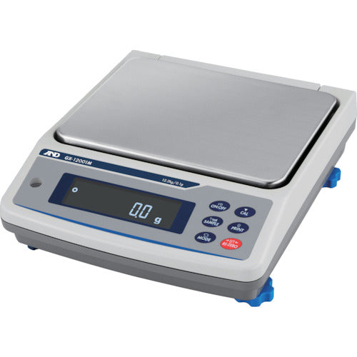 A&D 방진·방수형 교정용 분동 내장 중량급 저울 GX-12001M GX-12001M 1대