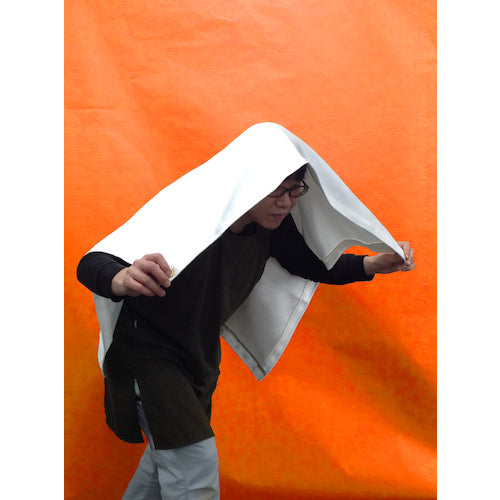 TRUSCO Fire Extinguishing Cloth Width 1000mm Length 920mm FIRE-C 1 sheet