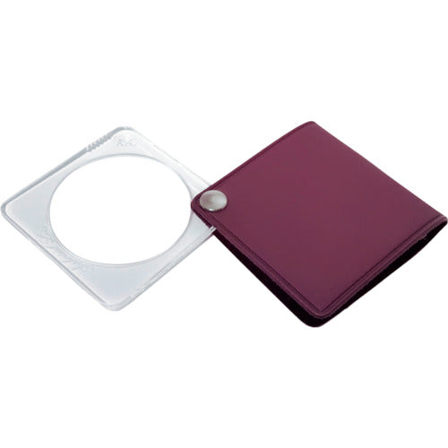 Leaf Aspheric Magnifying Glass Red 3.5x 6082-RD 1 pc