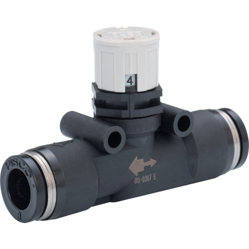 PISCO スピードコントローラダイヤル付タイプ ユニオンストレート(標準タイプ) JSGU8 1 個