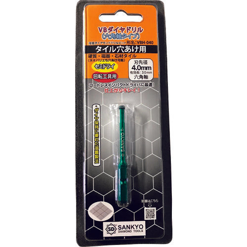 산쿄 VB 다이어드릴 육각축 4 VBH-040 1개