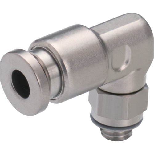 PISCO 내부식용 SUS316 원터치 피팅 튜브 피팅 SUS316 엘보 SSPL6-M5 1개