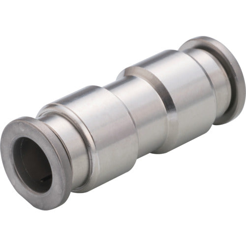 PISCO Corrosion-resistant one-touch fitting Tube fitting SUS316 Union straight for φ12 SSPU12 1 piece