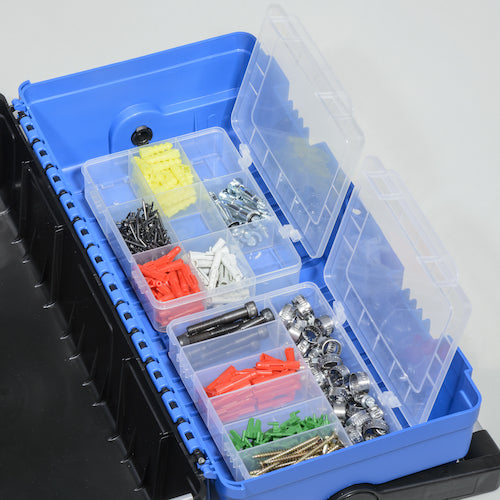 Allit Tool Box McPlus ProAlu 475X255X215mm with 2 parts cases 457031 1 piece