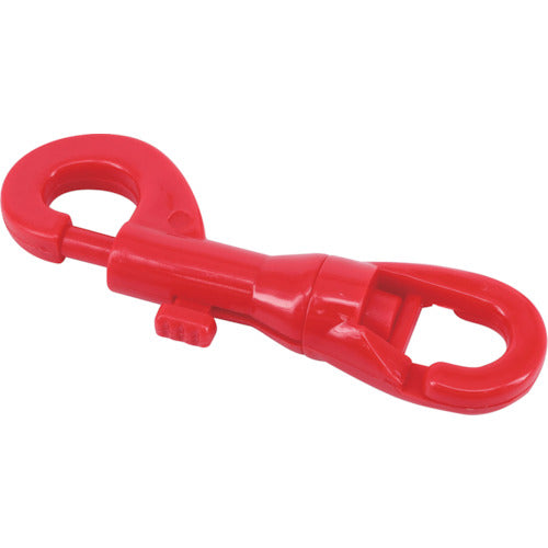 TRUSCO Plastic Hook Red 6MM 8MM Common (2 pieces) TCFR 1 bag