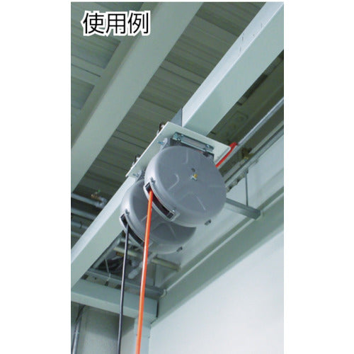 TRIENS Spark-resistant soft hose reel, inner diameter 6.5 mm x 13 m, SHS-213SB, 1 unit