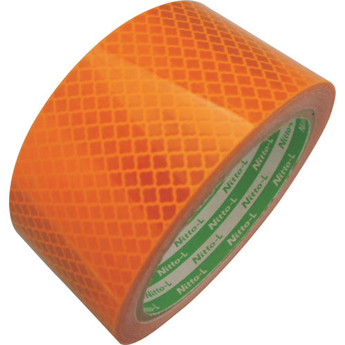 日東エルマテ 軟質高輝度プリズム反射テープDM9600 50mm×5M 黄 DM9600X50Y 1 巻