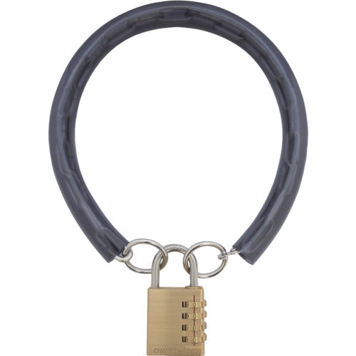 SOL Padlock Chain Padlock Dial Lock Type (Change Lock) 600mm 3090-40S 1 pc