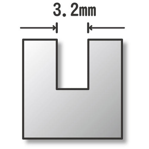 PROXXON Trimmer Bit Rod 3.2mm 29024 1 piece