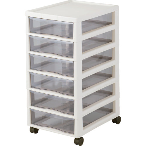 JEJ Astage Apros B4 Deep 6 Drawers Ivory APLOSB4FUKA6 1 Unit