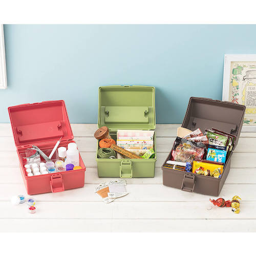 TENMA 道具箱 ハコットM ラムネブルー 811000715 1 個