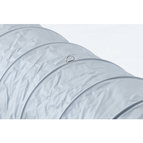 TRUSCO Design Flexible Duct with Reducer on One Side Φ320X5m Light Gray TDFD-320RS-LGY 1 Piece