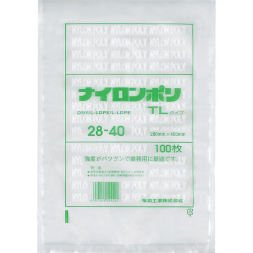Fukusuke Nylon Poly TL Type 28-40 0702943 1 bag