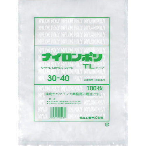 Fukusuke Nylon Poly TL Type 30-43 0702579 1 bag