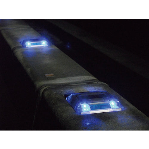 CATEYE 루미너스 아이·마이티 C 긴 수명형 솔러식 점멸 편면 파랑 LE-260C-B2 1개