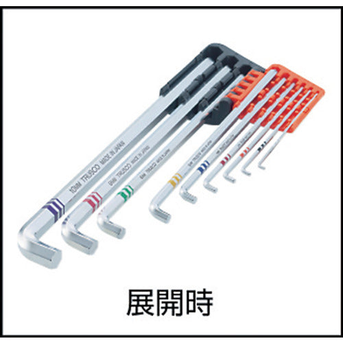 TRUSCCO 토션 육각봉 렌치 9개 세트 TTX-9S 1 S