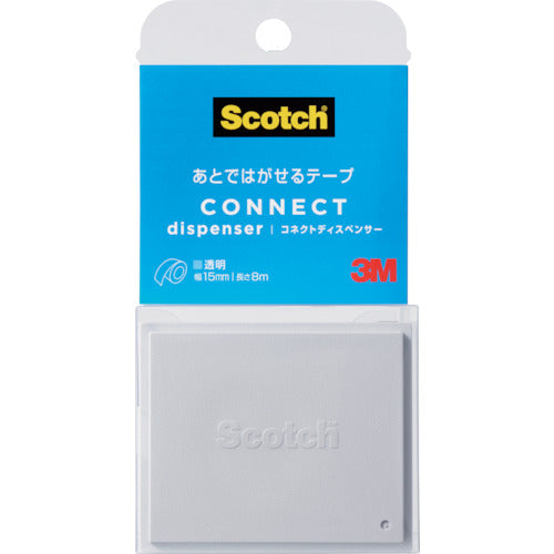 3M Scotch Removable Tape Connect Dispenser 15mm x 8m CA15-CDS 1 pc