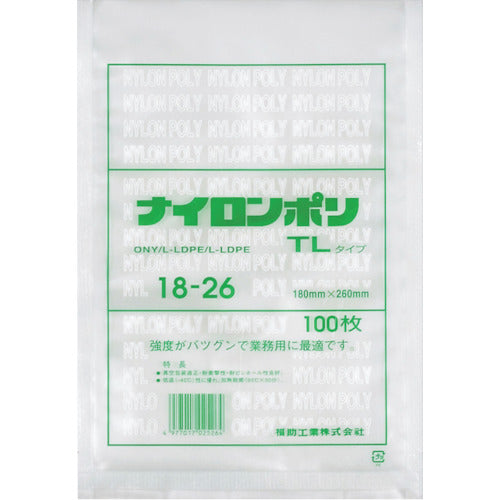 Fukusuke Nylon Poly TL Type 18-26 0702781 1 bag