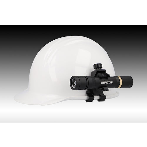 GENTOS Helmet holder for handy light, angle adjustment 40° forward and backward, HH-02, 1 piece