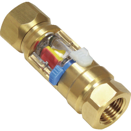 닛토 플로우 모니터(렌즈 교환 타입) 설치 나사 RC1/2 FMC-30-4F BRASS FKM 1개