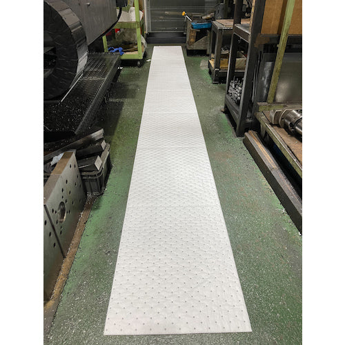 JOHNAN Oil absorbent Abrator roll 400 x 1.5mm 50m roll PCR40-50R 1 roll