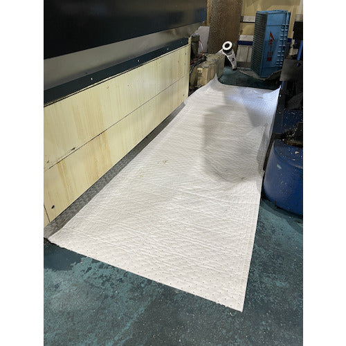 JOHNAN Oil absorbent Abrator roll 800 x 1.5mm 50m roll PCR80-50R 1 roll