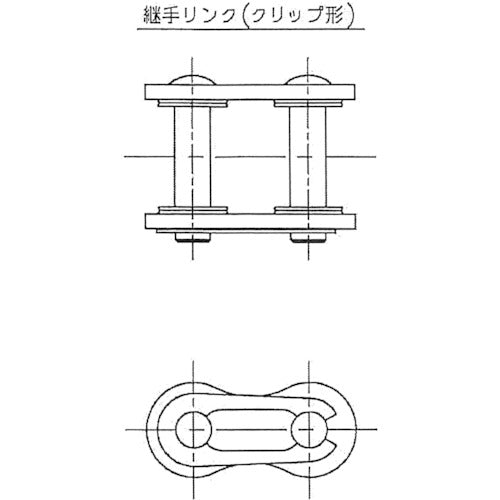 ENUMA EK40−X クリップタイプジョイントリンク EK40-X SKJ 1 個