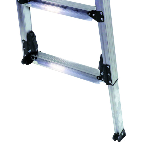 Alinco Top-operated extendable stepladder GAUDI STANDARD 150cm Maximum load capacity 100kg GUS150 1 unit