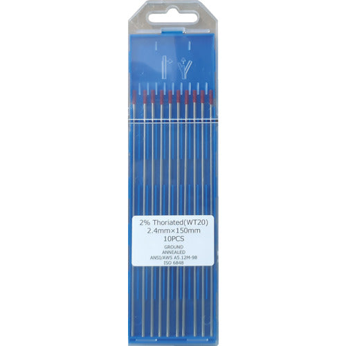 마이트 토륨 입전극 2.4mm×150mm(10개) WT20-2.4 1 S