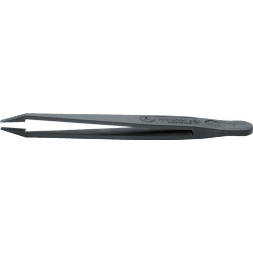 idealtek ESD Plastic Tweezers 115mm Flat Tip 709-CF-IT 1 Piece