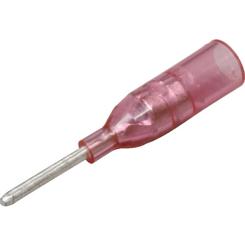 TRUSCO coated crimp terminal center pin rod type length 9.0 (20 pieces) T-TGVTC-1.25-9T 1 PK