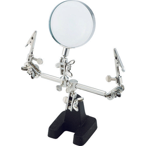 TRUSCO stand magnifier with clip TL-CS65 1 unit