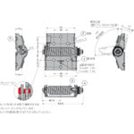 SUGATSUNE (170045750) Assist torque hinge with torque adjustment function HG-TLAJ40 1 piece