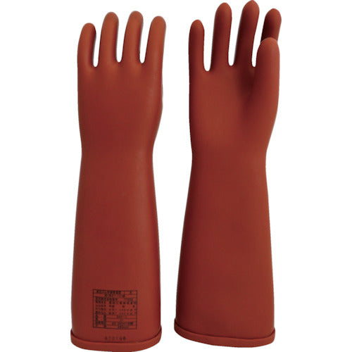 Watabe Electrical Rubber Gloves, Regular Type, Extra Large, 530-LL, 1 Pair