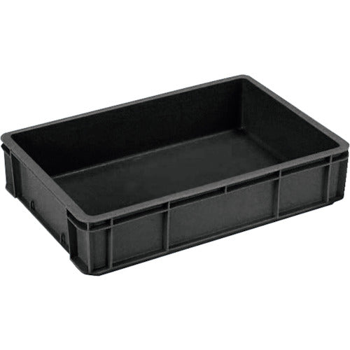 Risu RBE type conductive container 133782 Container RB-18 Black RBE18 1 piece