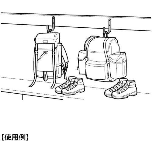 SUGATSUNE (110051089) DFHK-BJ165-SH 스테인레스 스틸 빅 후크 DFHK-BJ165-SH 1 개