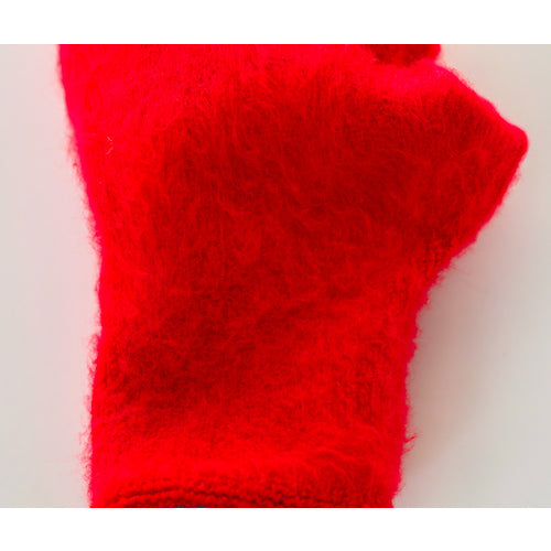 TRUSCO 방한 천연 고무 장갑 뒤 기모 타입 레드 S 사이즈 WG171R-S 1 쌍