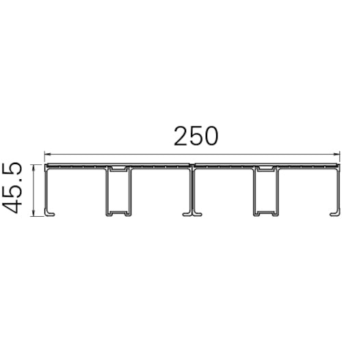 ハセガワ ライトステップ DBG 2段 0.5m(17839) DBG2 1 台