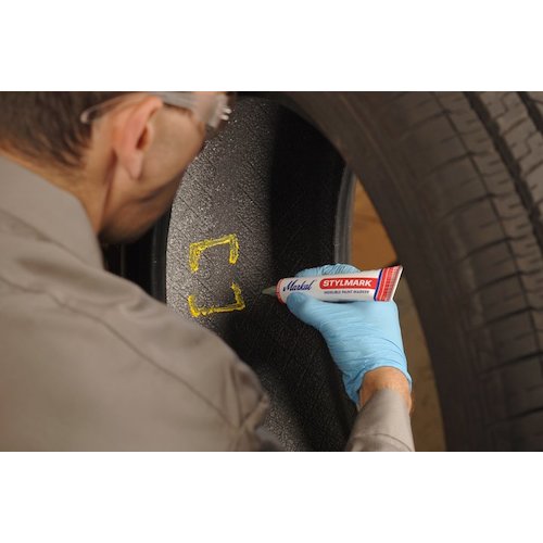 마칼 튜브 마커 STYLMARK 화이트 96652 1 개