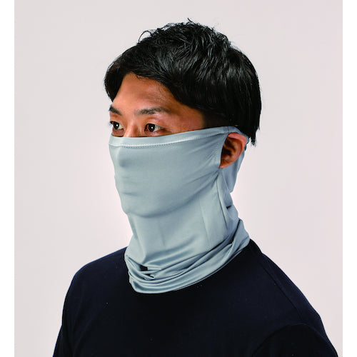 TRUSCO UVカット フェイスカバー グレー FACV 1 枚