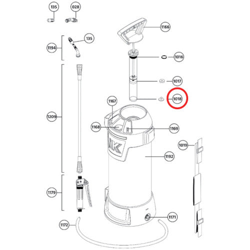 iK Chamber Valve (for METAL, INOX/SST) 838053142 1 piece