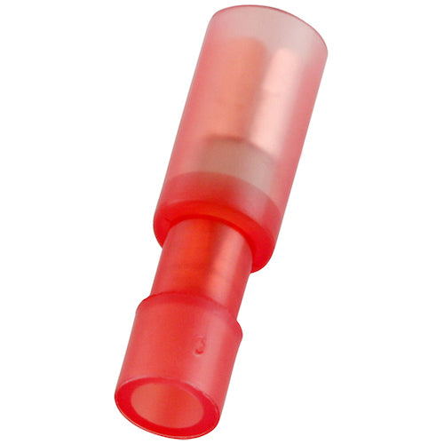 ストロングホールド ナイロン完全絶縁被覆付メス型ギボシ端子 電線サイズ:AWG22〜16/0.3〜1.25sq 端子幅3.9mm用 25個入り EBNF18−4FIB−Q EBNF18-4FIB-Q 1 袋